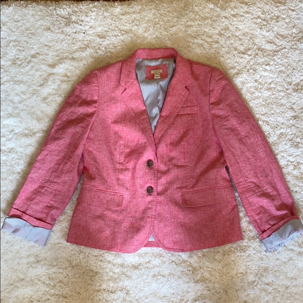 J.Crew linen blazer